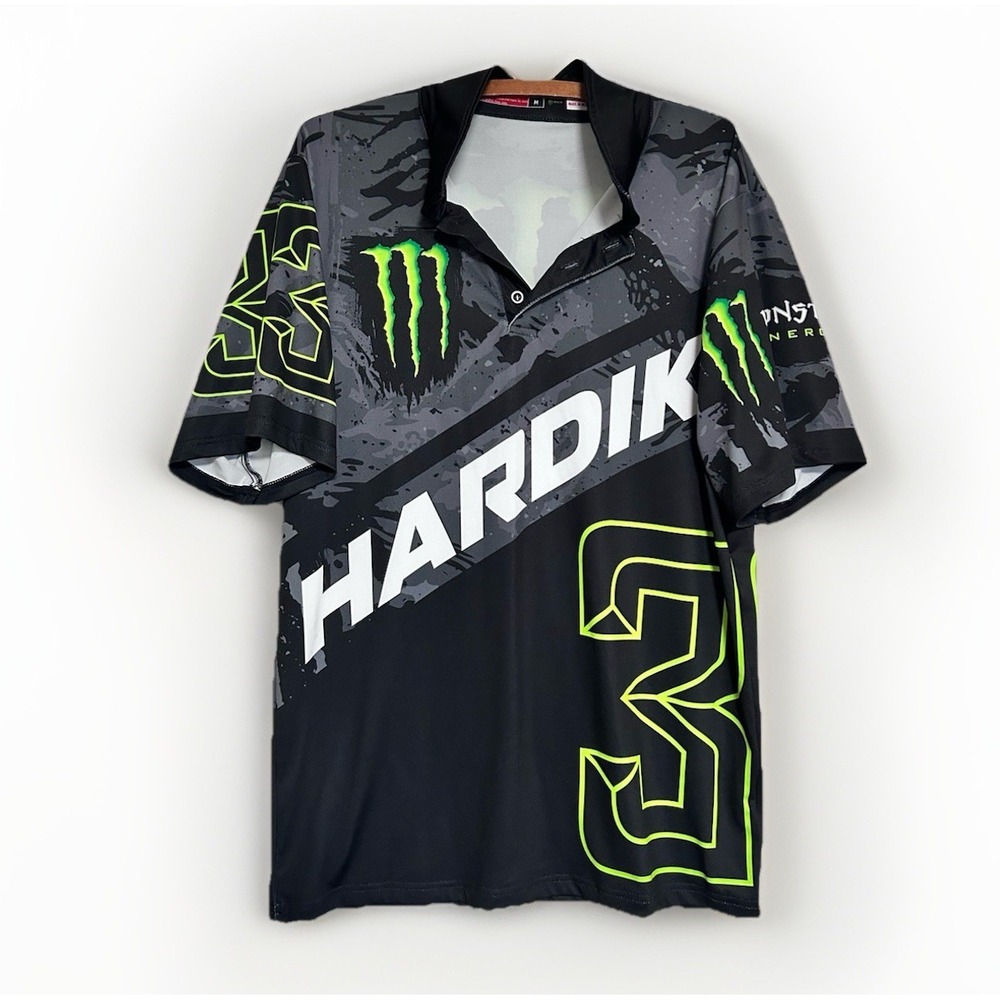 RARE! India Cricket Hardik Pandya X Monster Energy Drink Collab Jersey Shirt M
